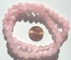 16 inch strand of 8mm Round Rose Quartz Beads